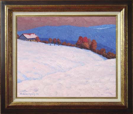 Neige d'automne  la ferme du SEUD (29 Ko)