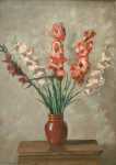 Bouquet de glaeuls - Octobre 1952