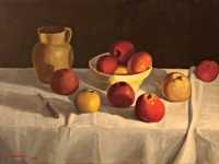 Nature morte aux pommes - 1960