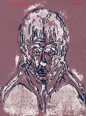 Ququet, estampe numrote et signe par l'artiste